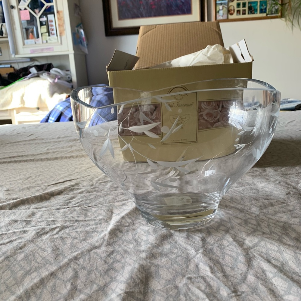 Lenox crystal bowl